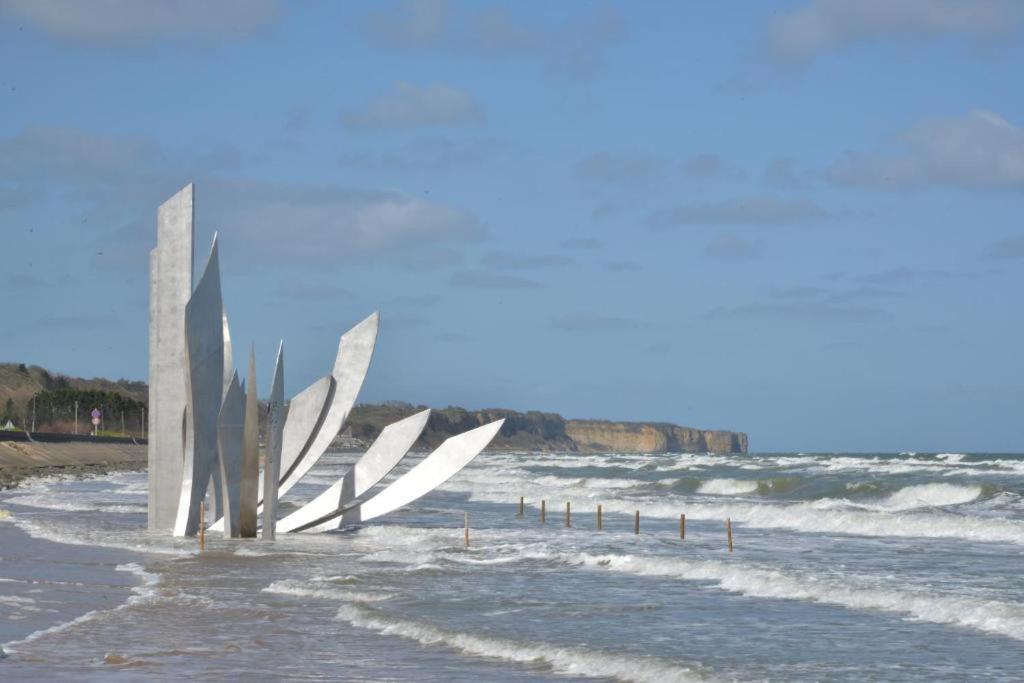 Casa Azul - Omaha Beach コルヴィル・シュル・メール エクステリア 写真